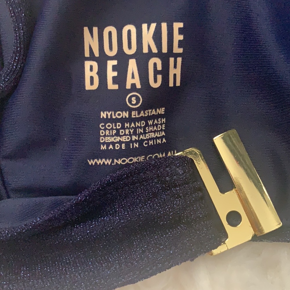 Nookie Lurex Bandeau Swim Top - Picture 5 of 6